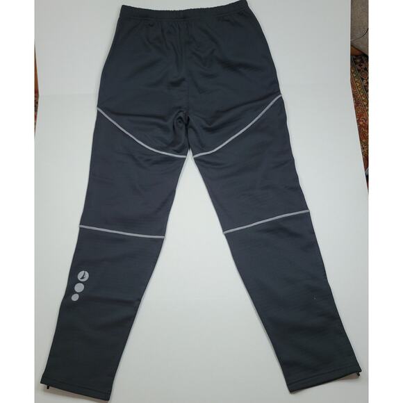 4ucycling Winter Sports Pants Black Reflective Silver Cylcing Men's 2XL 31 x 31 - Picture 7 of 8